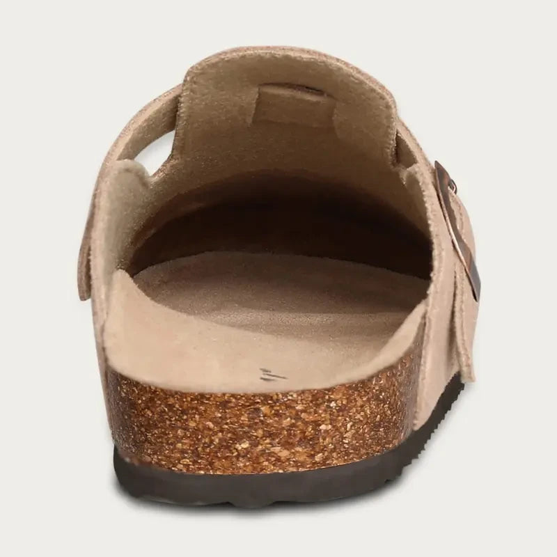 Genuine Suede Cork Clogs