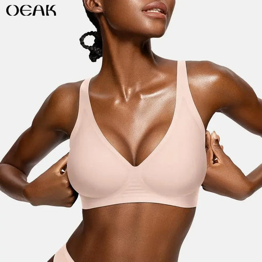 Soft Wireless Push Up Bra
