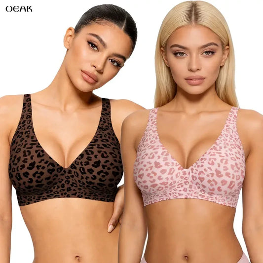 Soft Wireless Push Up Bra