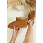 Genuine Suede Ankle Boots