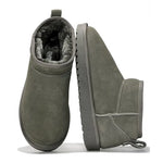 Genuine Suede Ankle Boots