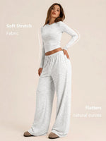 Soft Rayon Spandex Lounge Set